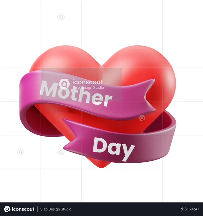 Happy Mom  3D Icon