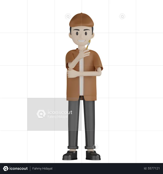 Happy Painter  3D Icon