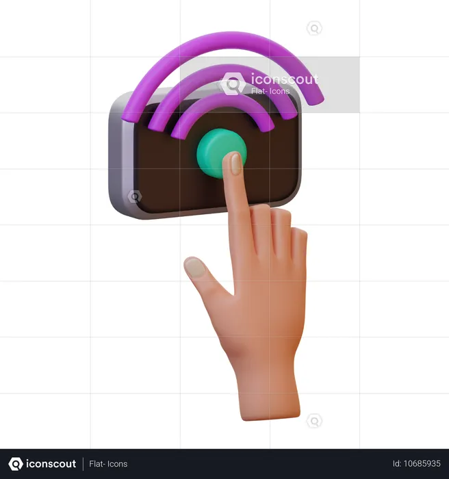 Haptic Feedback  3D Icon