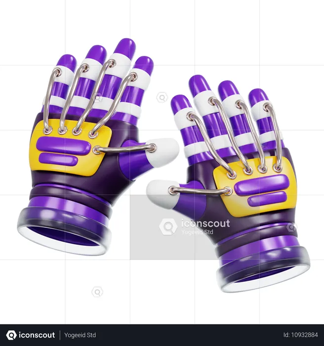 Haptic Gloves  3D Icon