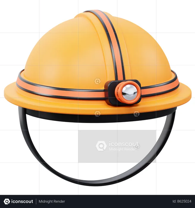 Hard Hat  3D Icon