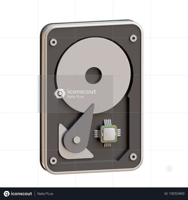 Hardisk  3D Icon