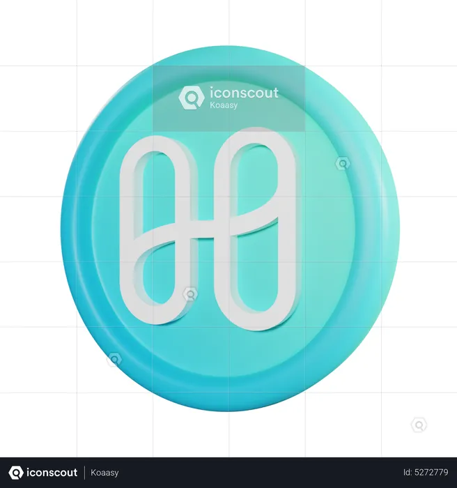 Harmony Coin  3D Icon