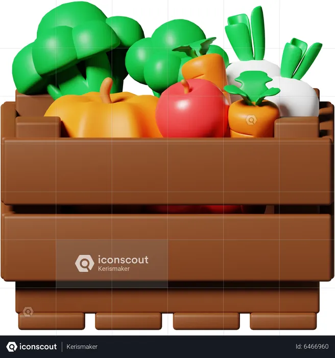 Harvest  3D Icon