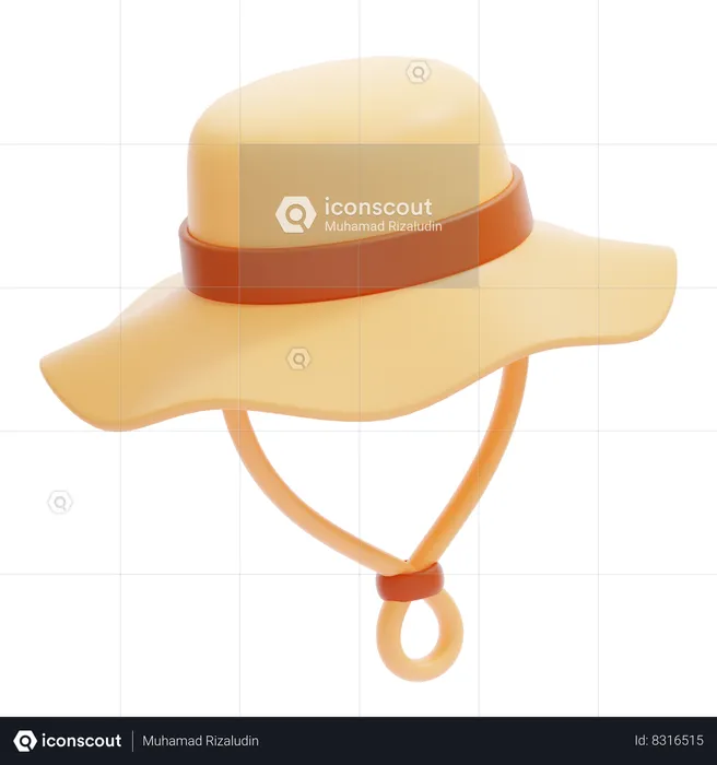 HAT  3D Icon