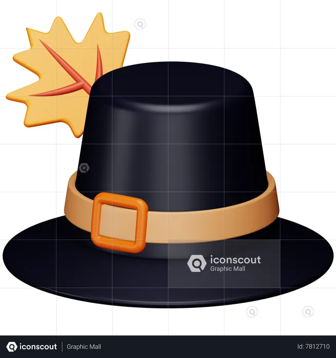 Hat  3D Icon