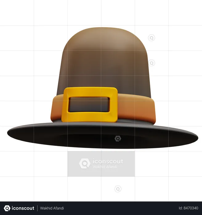 Hat  3D Icon