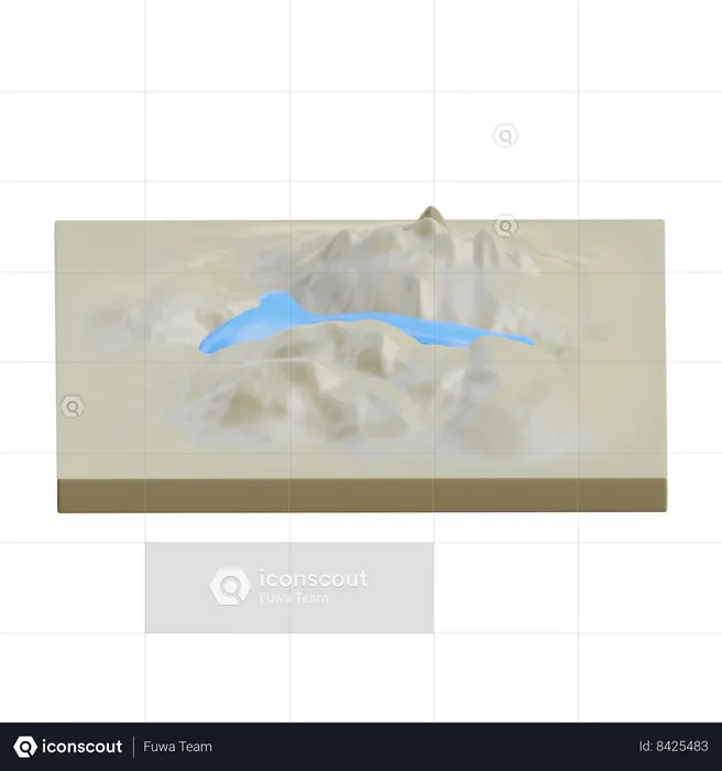 Hatta  3D Icon