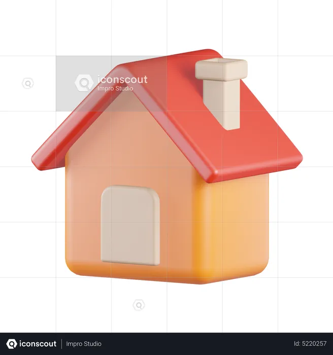 Haus  3D Icon