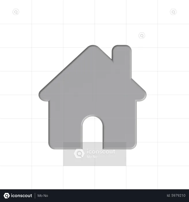 Haus  3D Icon