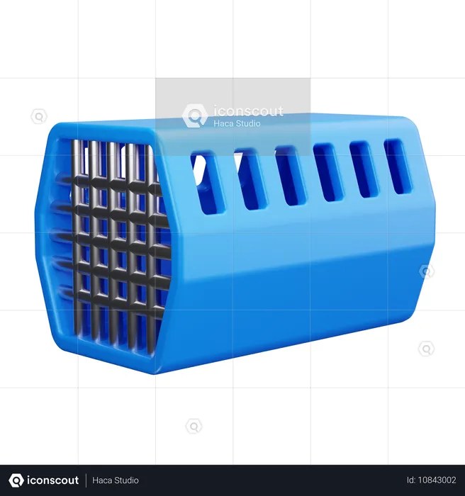 Transportbox für Haustiere  3D Icon