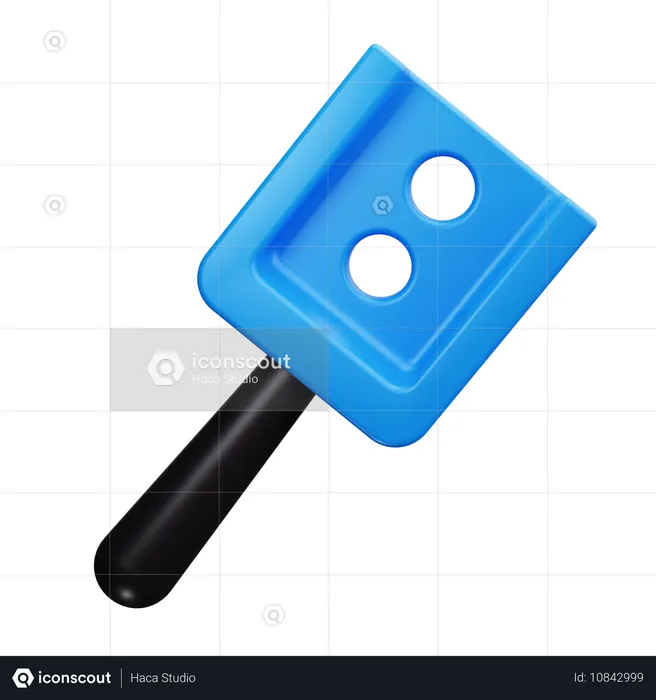 Haustierpflegebürste  3D Icon