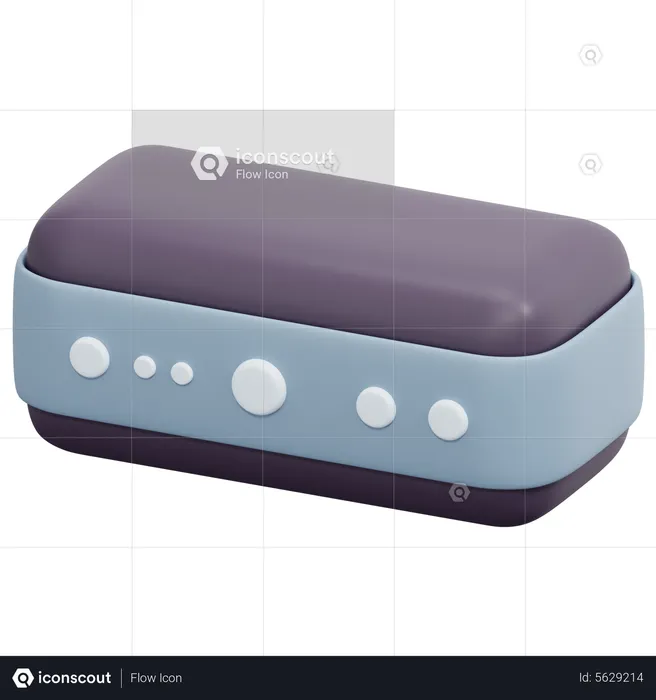 Haut-parleur portable  3D Icon