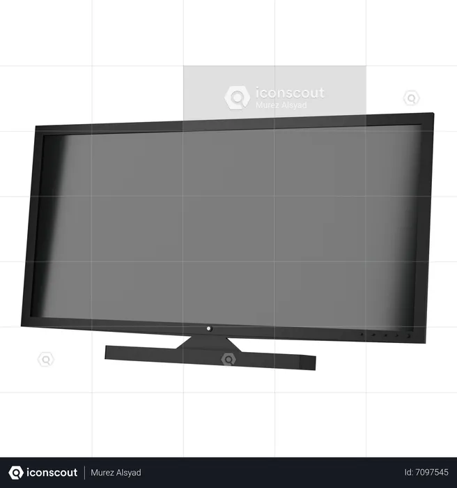 HD-Fernseher  3D Icon