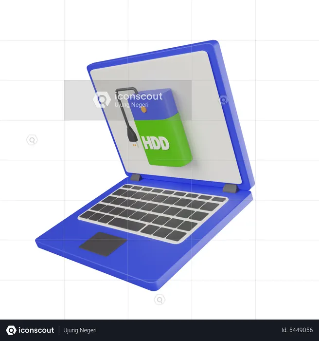 Hdd  3D Icon