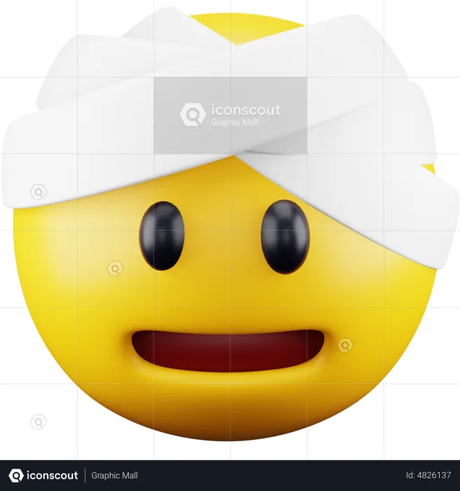 Headache Emoji Emoji 3D Icon
