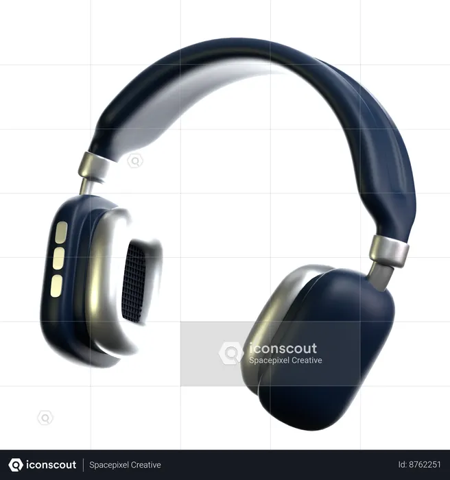Headphone  3D Icon