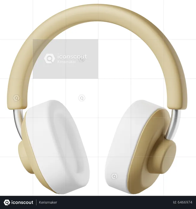 Headphone  3D Icon