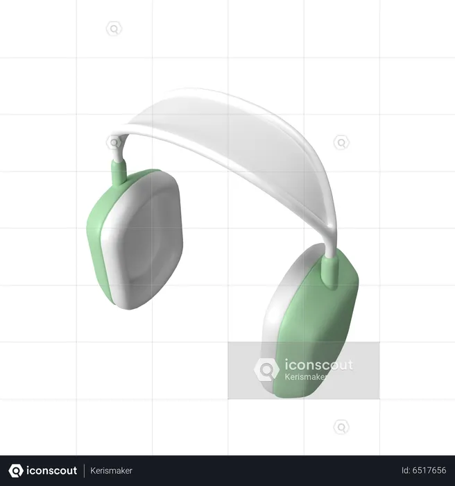 Headphone  3D Icon