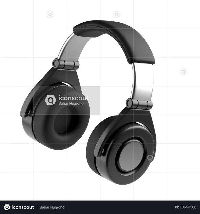 Headphone  3D Icon