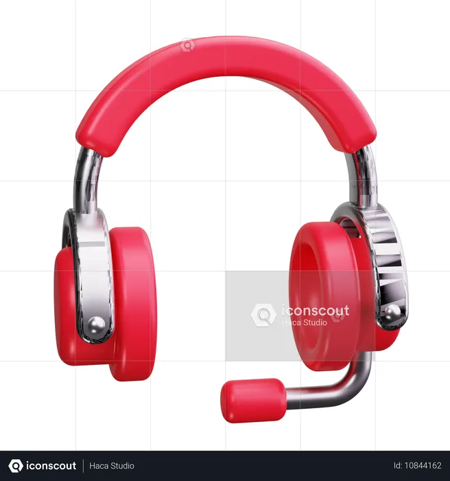 Headphones  3D Icon