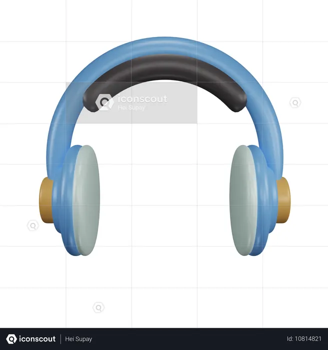 Headset  3D Icon