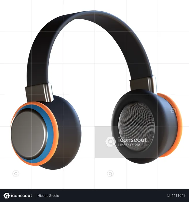 Headset  3D Icon