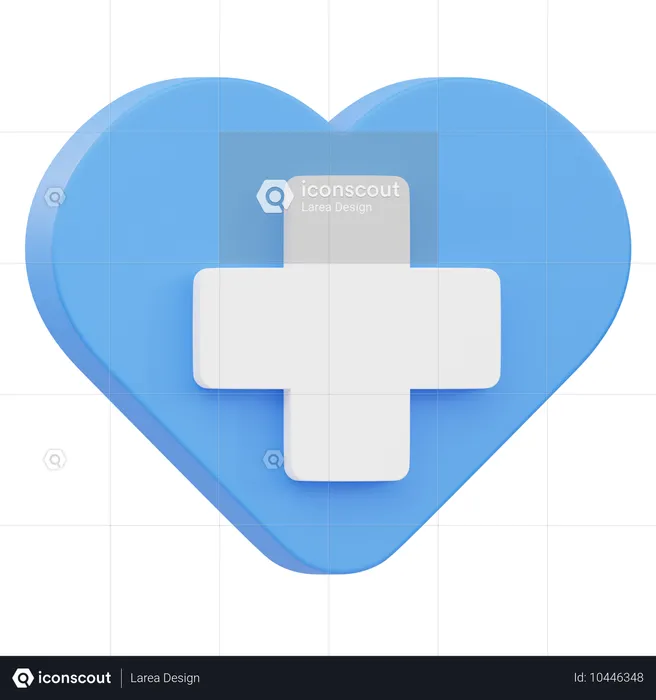 Health  3D Icon