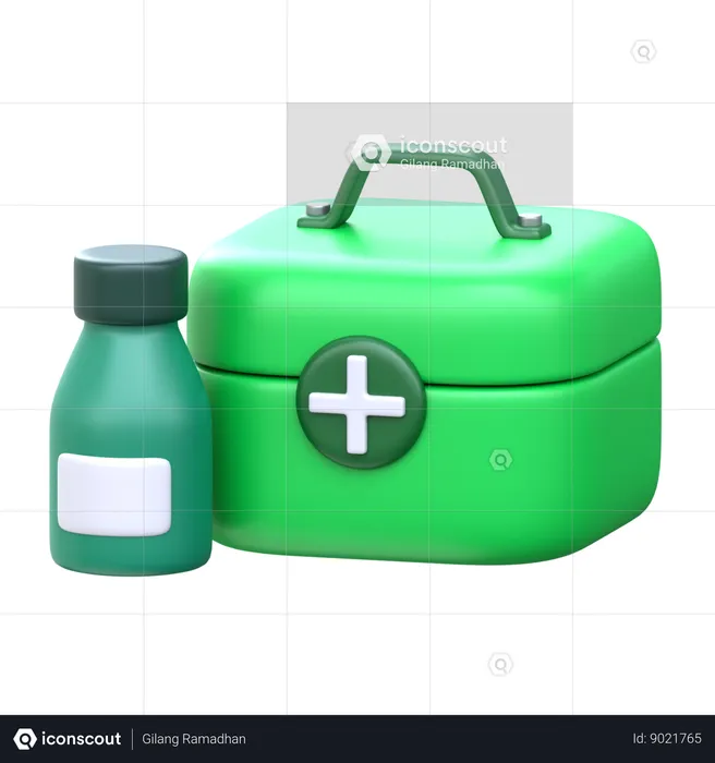 Health  3D Icon