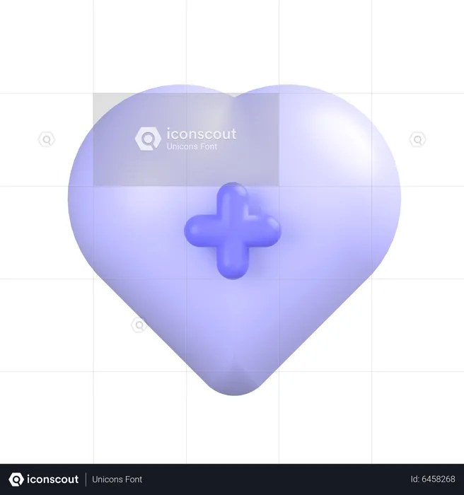 Health  3D Icon