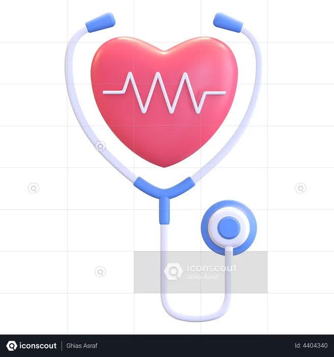 Health Checkup  3D Illustration