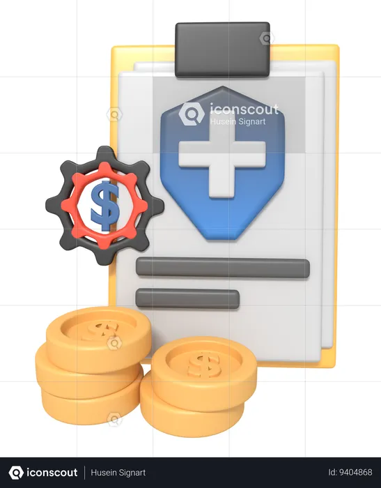 Health insurance  3D Icon