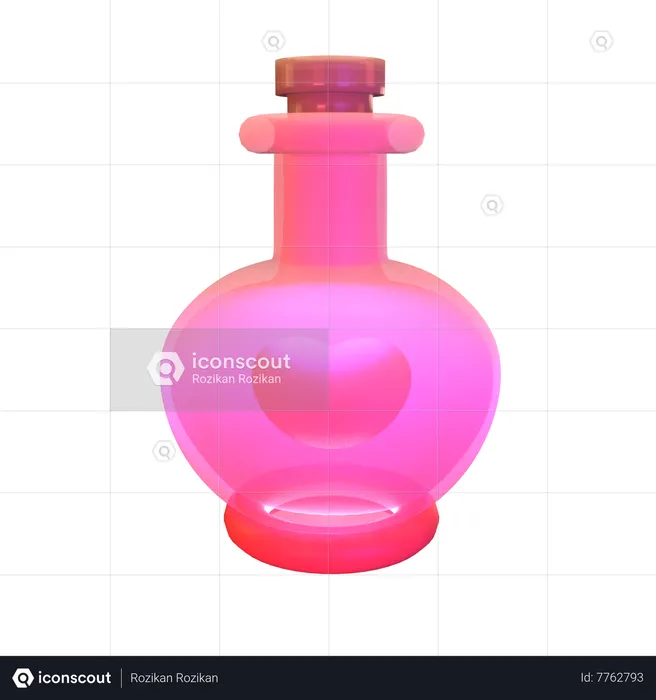 Health Potion  3D Icon