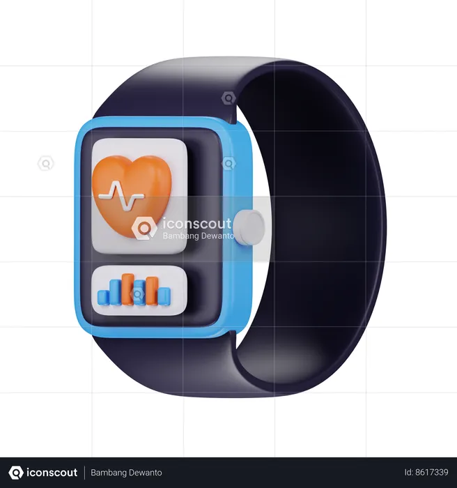 Health Tracker  3D Icon