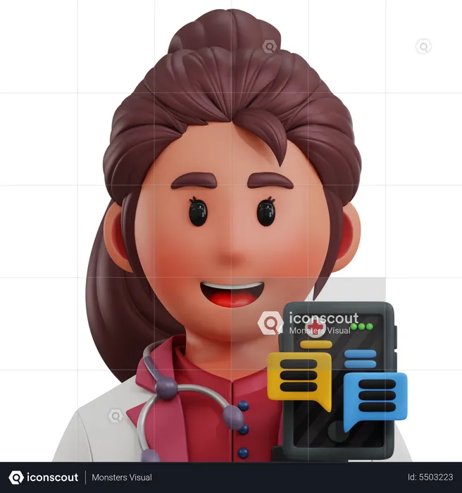 Healthcare Consulting  3D Icon