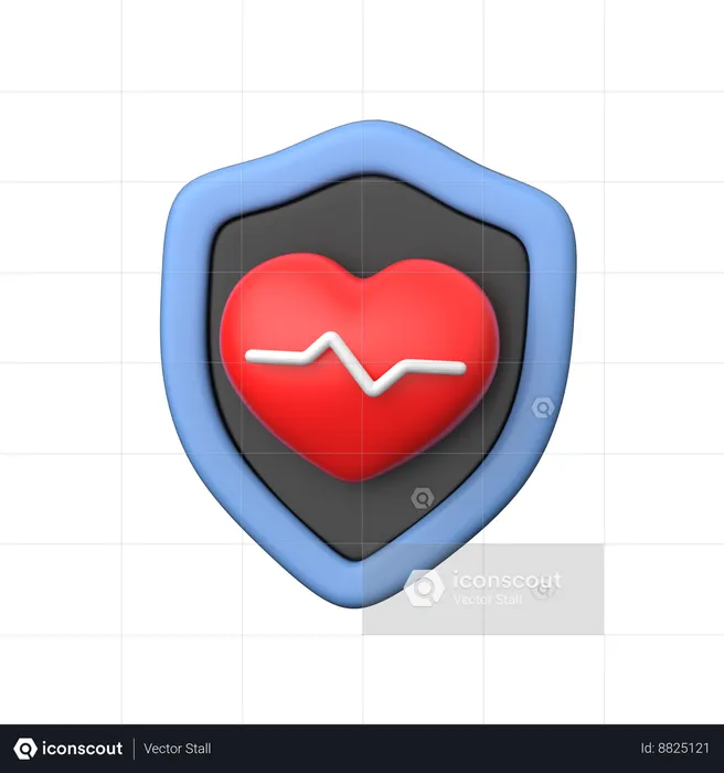 Healthcare Insurance  3D Icon