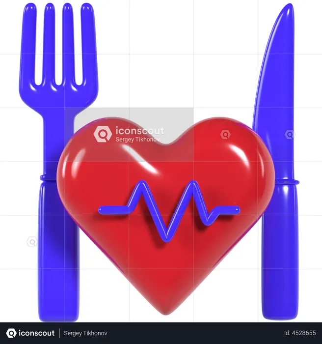 Healthy Heart  3D Illustration