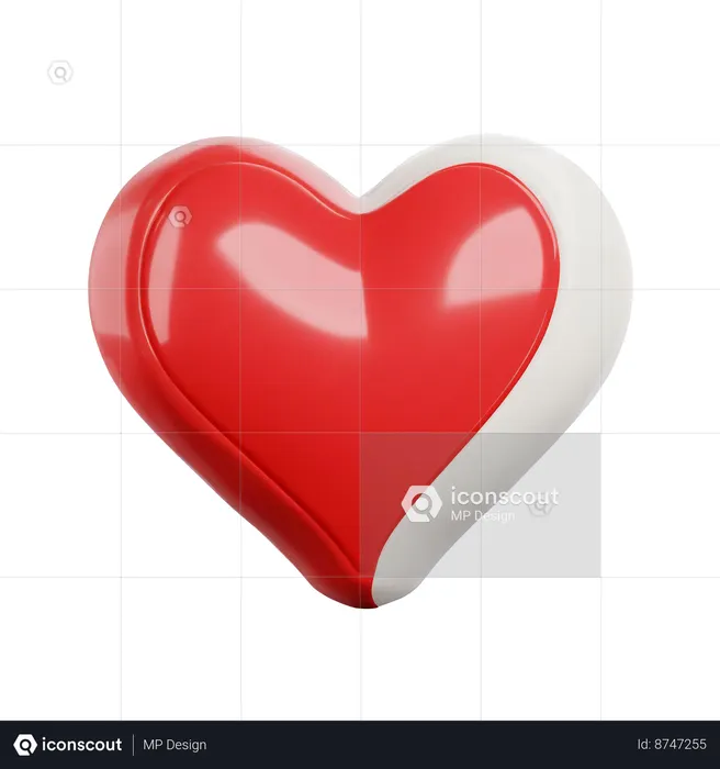 Heart  3D Icon