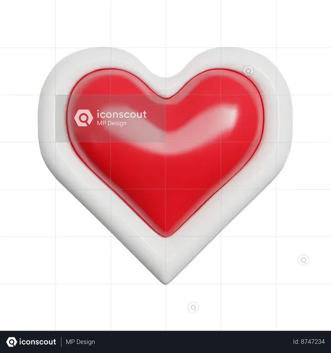 Heart  3D Icon