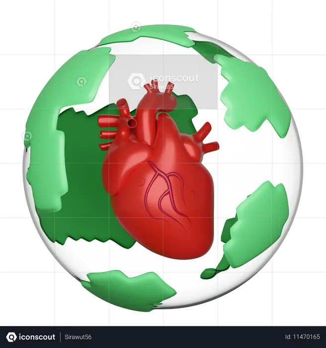 Heart  3D Icon