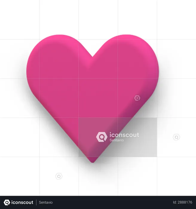 Heart  3D Icon