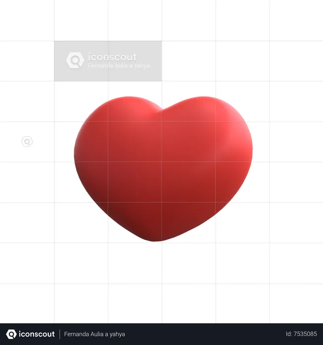 Heart  3D Icon