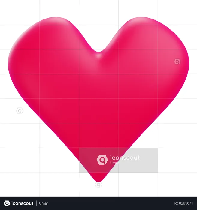 Heart  3D Icon