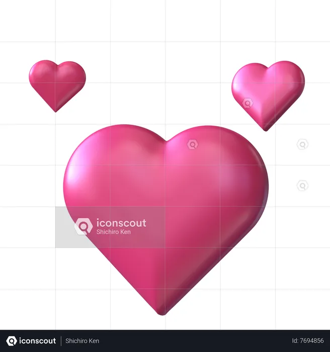 Heart  3D Icon