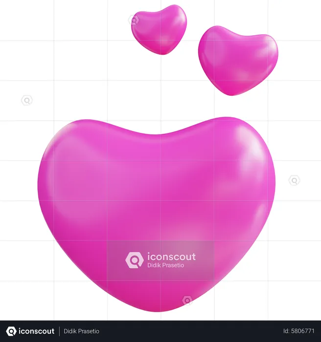 Heart  3D Icon