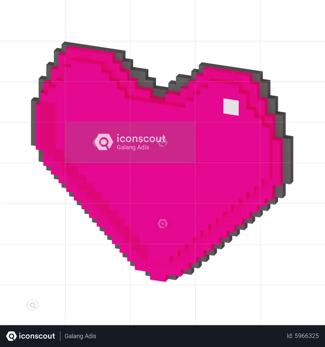 Heart  3D Icon