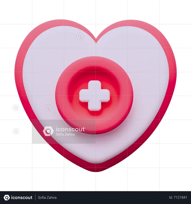 Red Cross 3D Illustration download in PNG, OBJ or Blend format