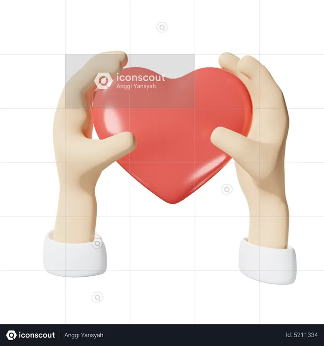 Heart Care  3D Icon