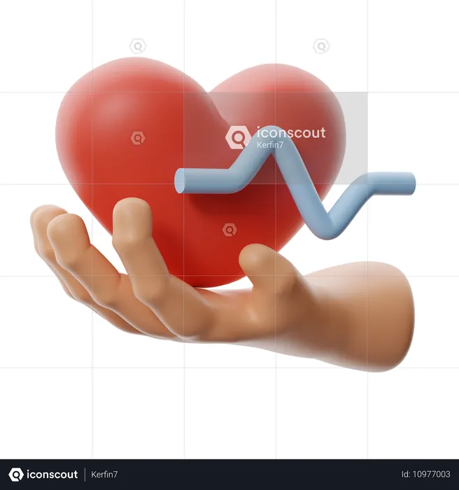 Heart Care  3D Icon