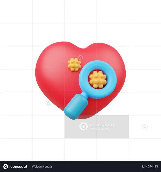 Heart Diagnostic  3D Illustration